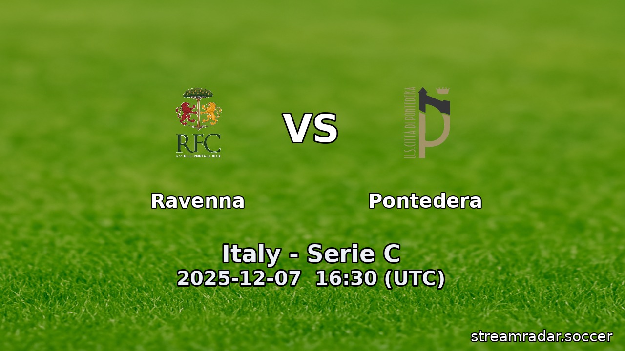 Ravenna vs Pontedera