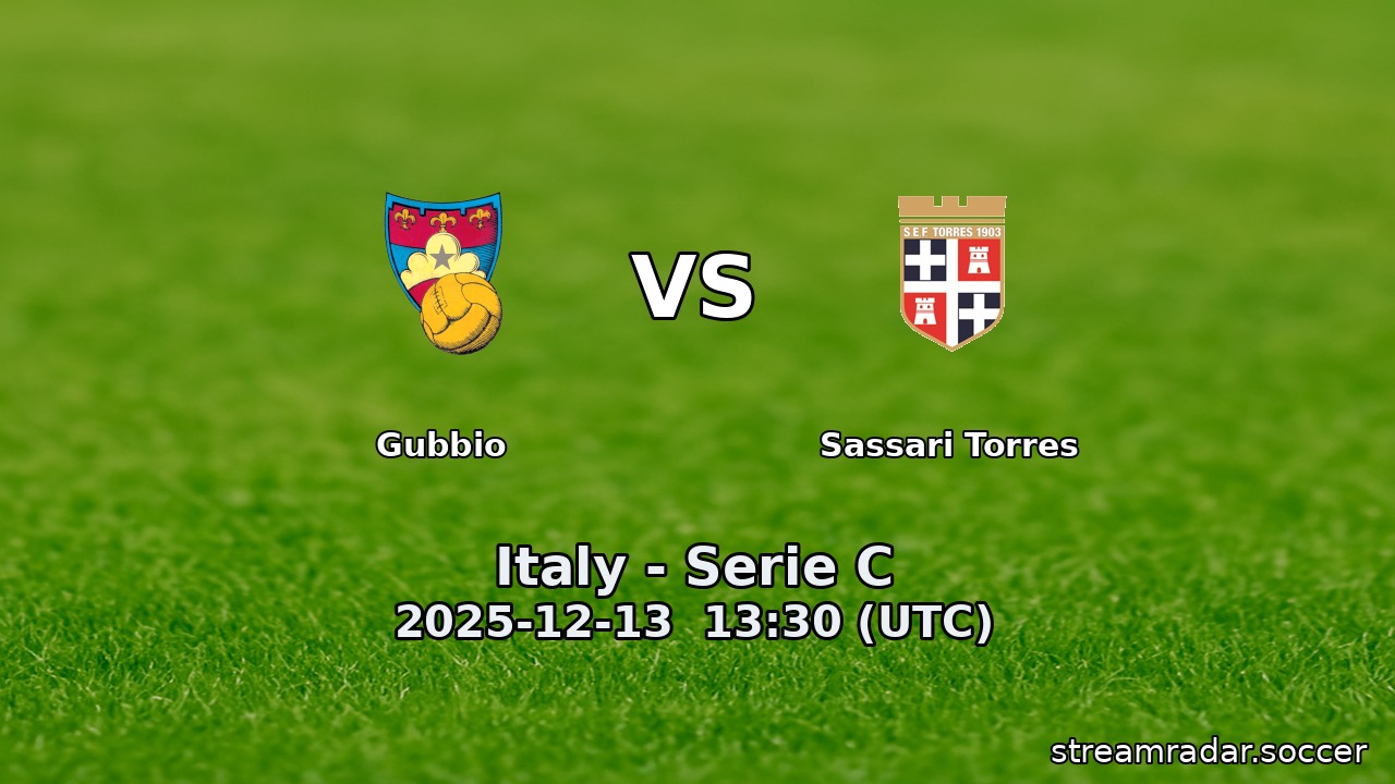 Gubbio vs Sassari Torres
