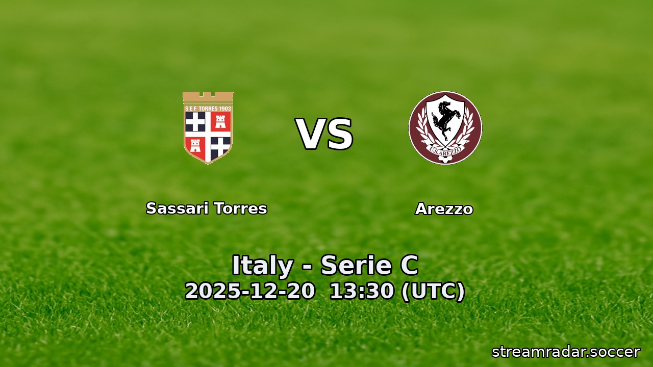 Sassari Torres vs Arezzo