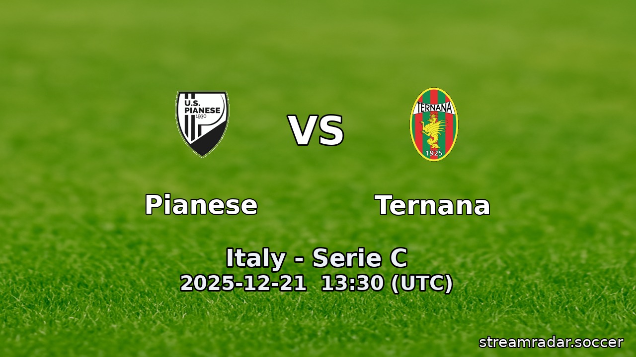 Pianese vs Ternana
