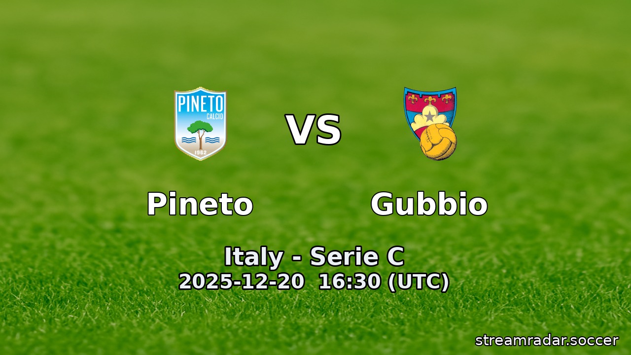 Pineto vs Gubbio
