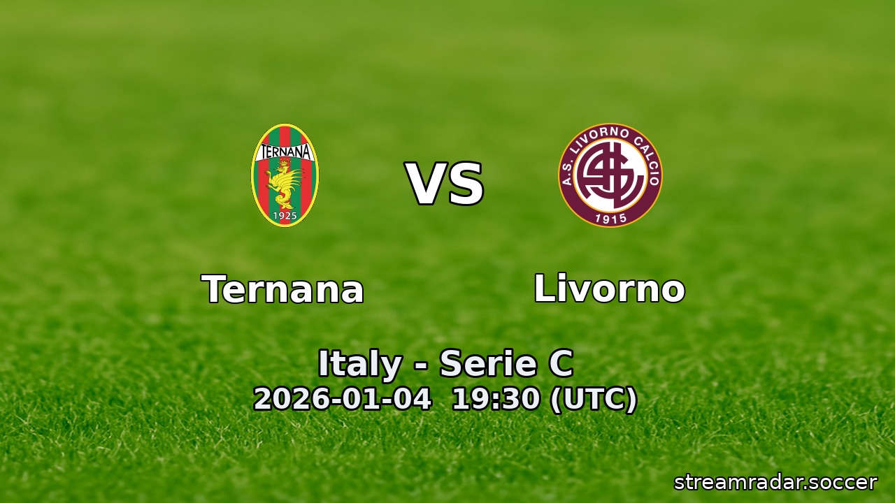 Ternana vs Livorno