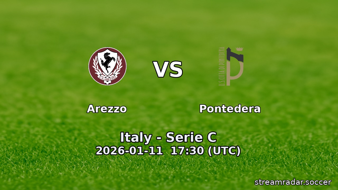 Arezzo vs Pontedera