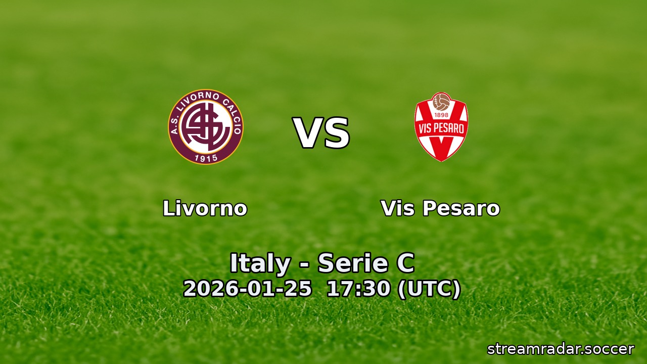 Livorno vs Vis Pesaro