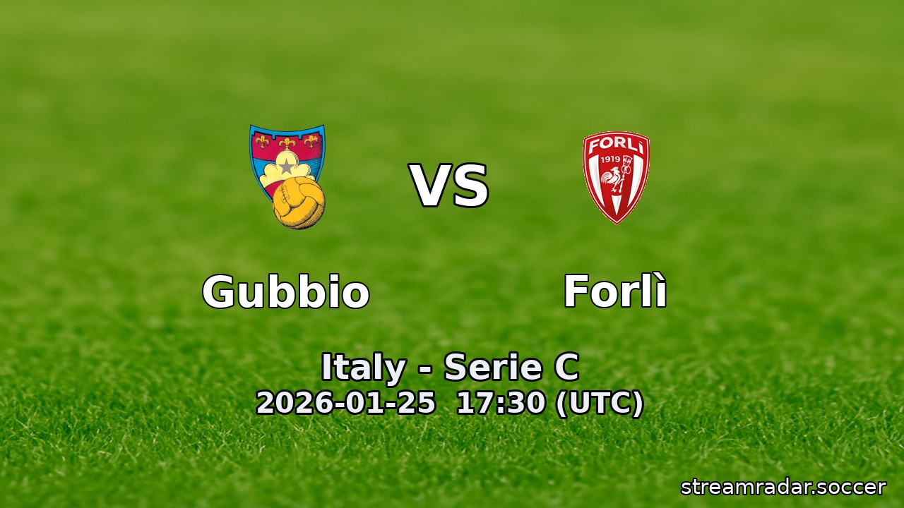 Gubbio vs Forlì
