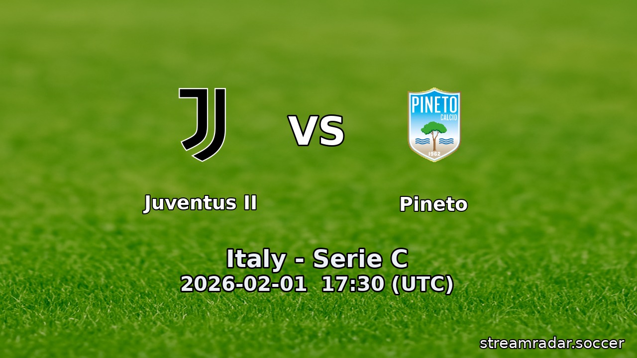 Juventus II vs Pineto