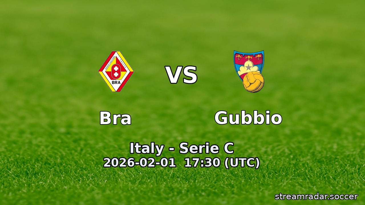 Bra vs Gubbio
