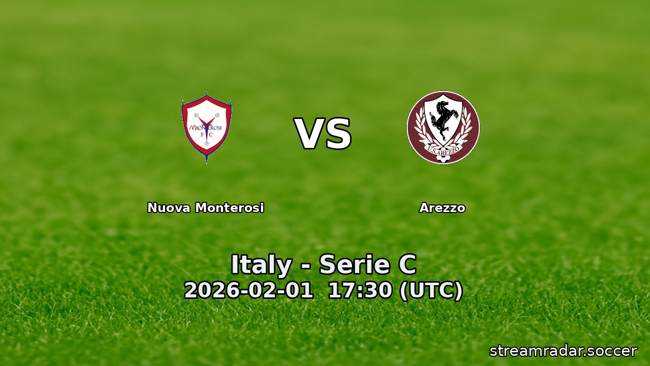 Nuova Monterosi vs Arezzo