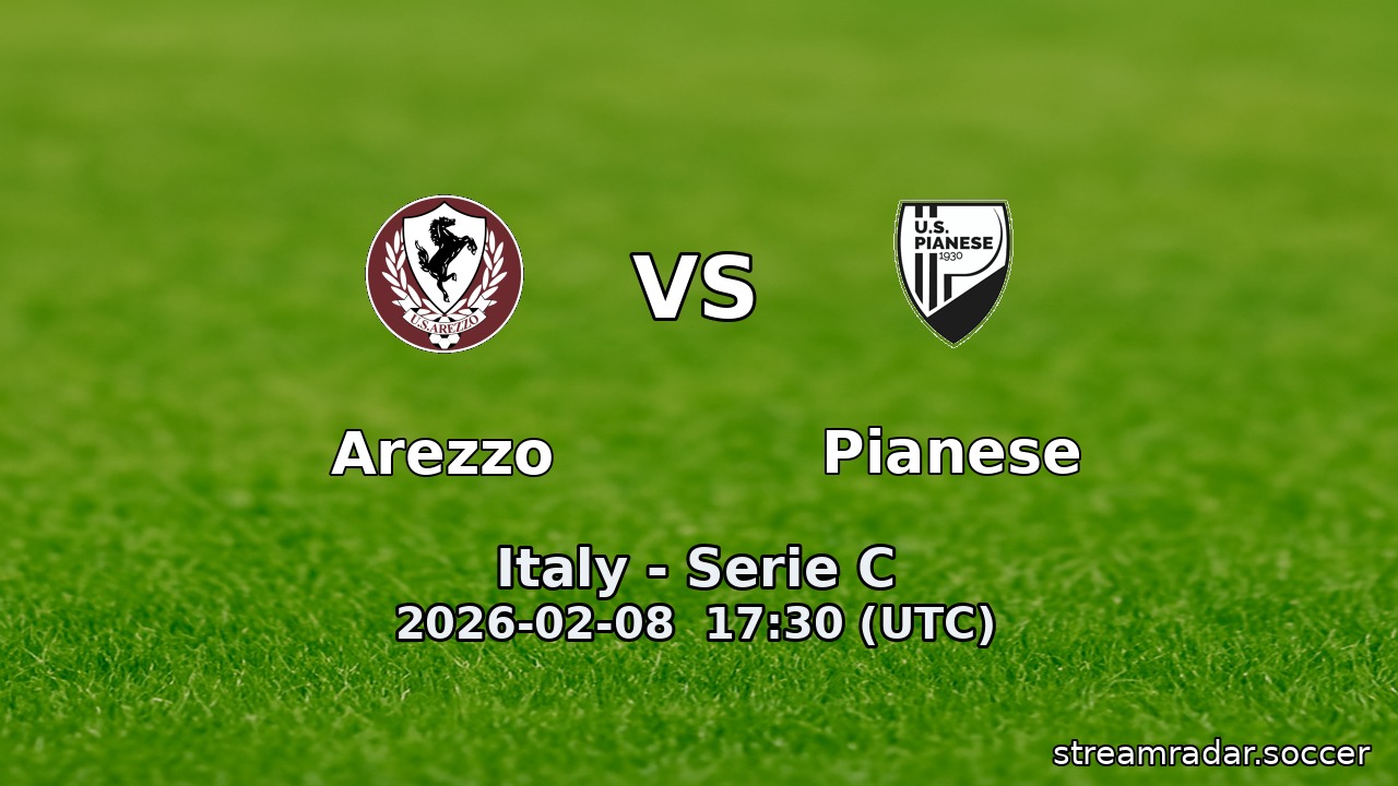 Arezzo vs Pianese