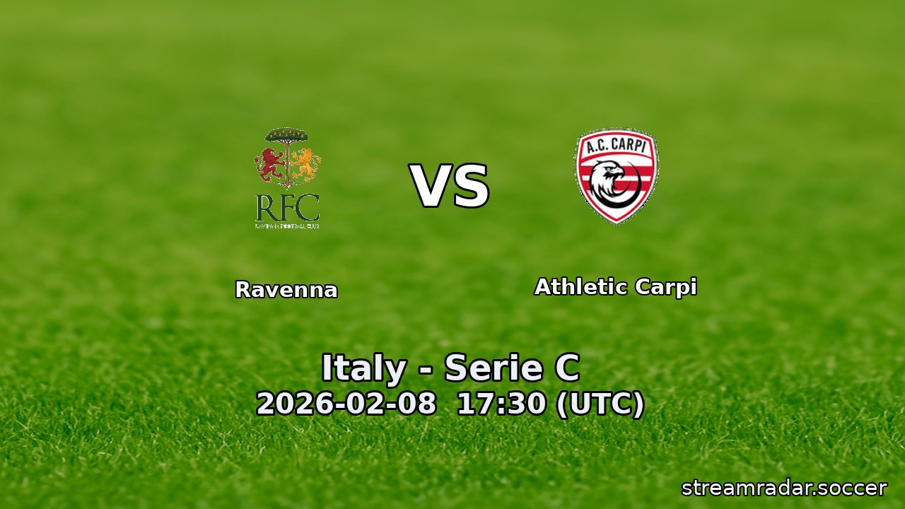 Ravenna vs Athletic Carpi
