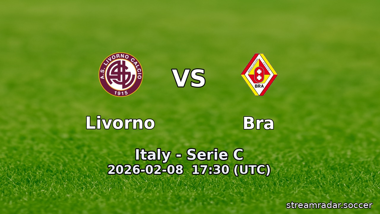 Livorno vs Bra
