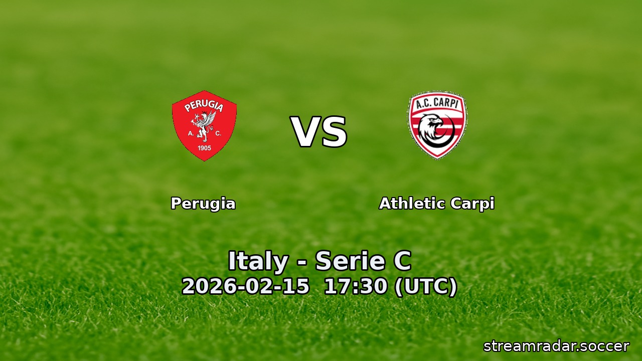 Perugia vs Athletic Carpi