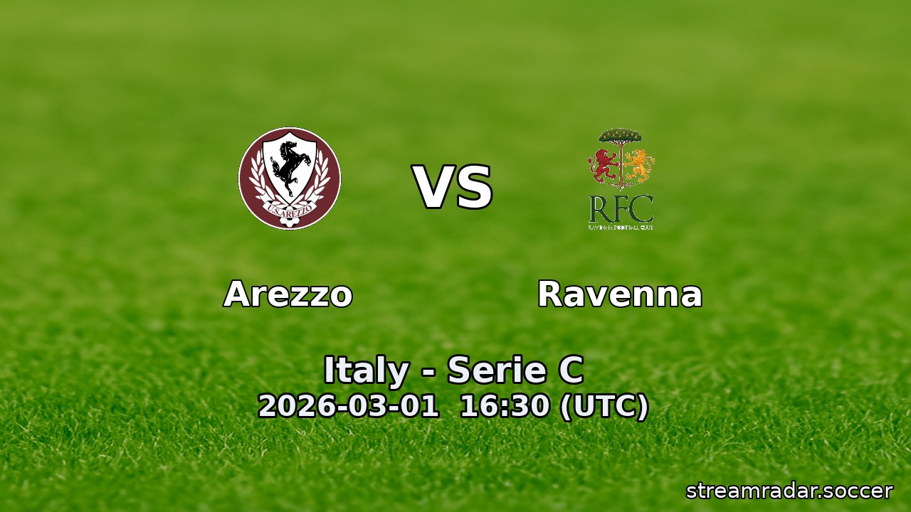 Arezzo vs Ravenna