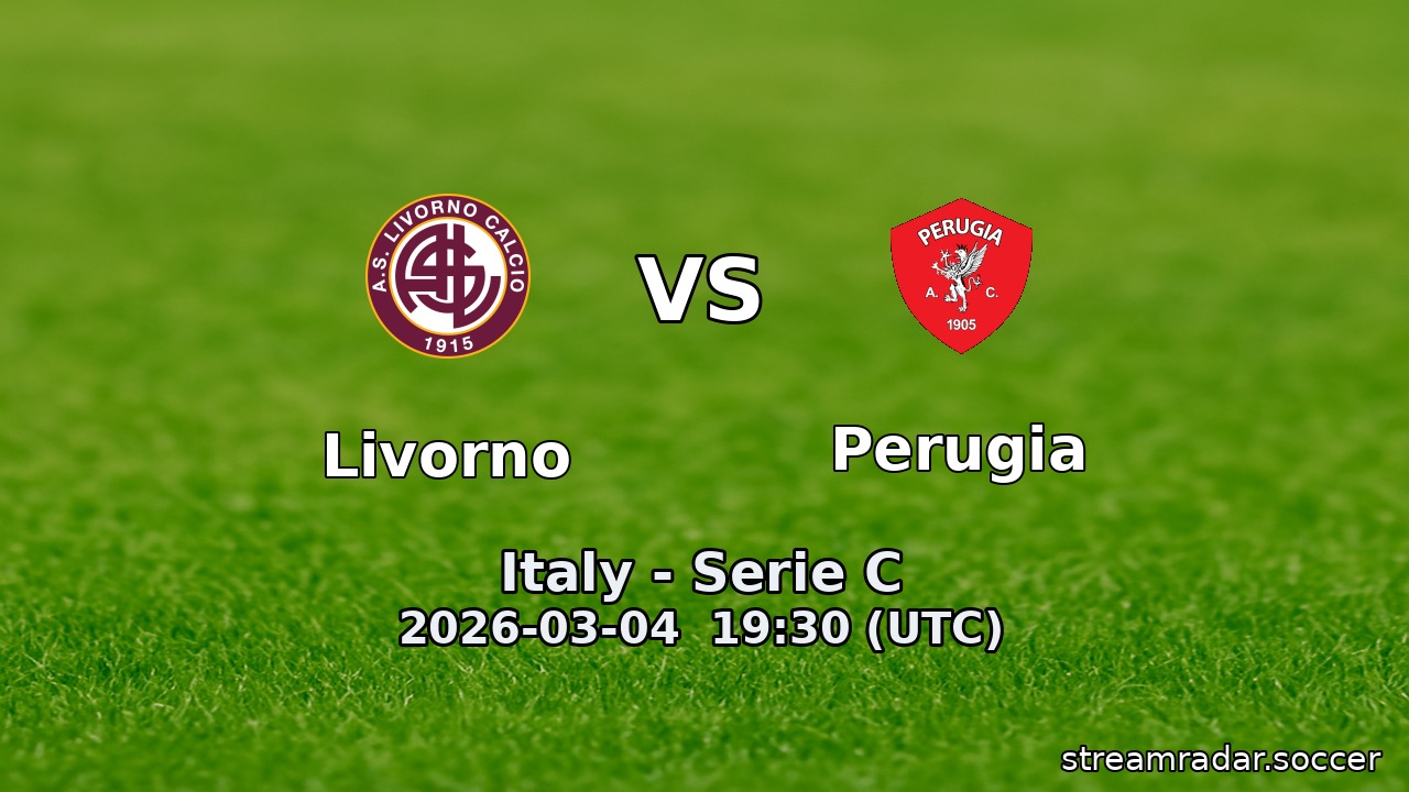 Livorno vs Perugia