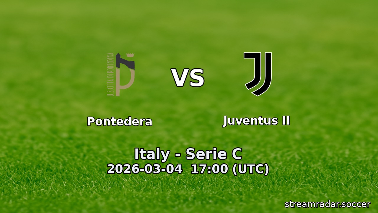 Pontedera vs Juventus II