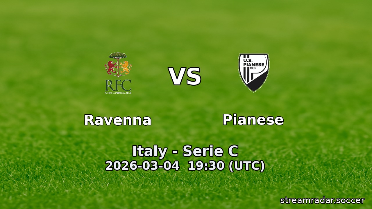 Ravenna vs Pianese