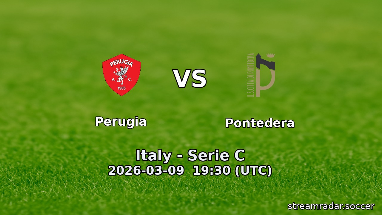 Perugia vs Pontedera