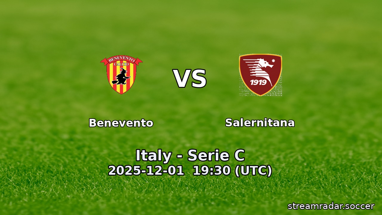 Benevento vs Salernitana