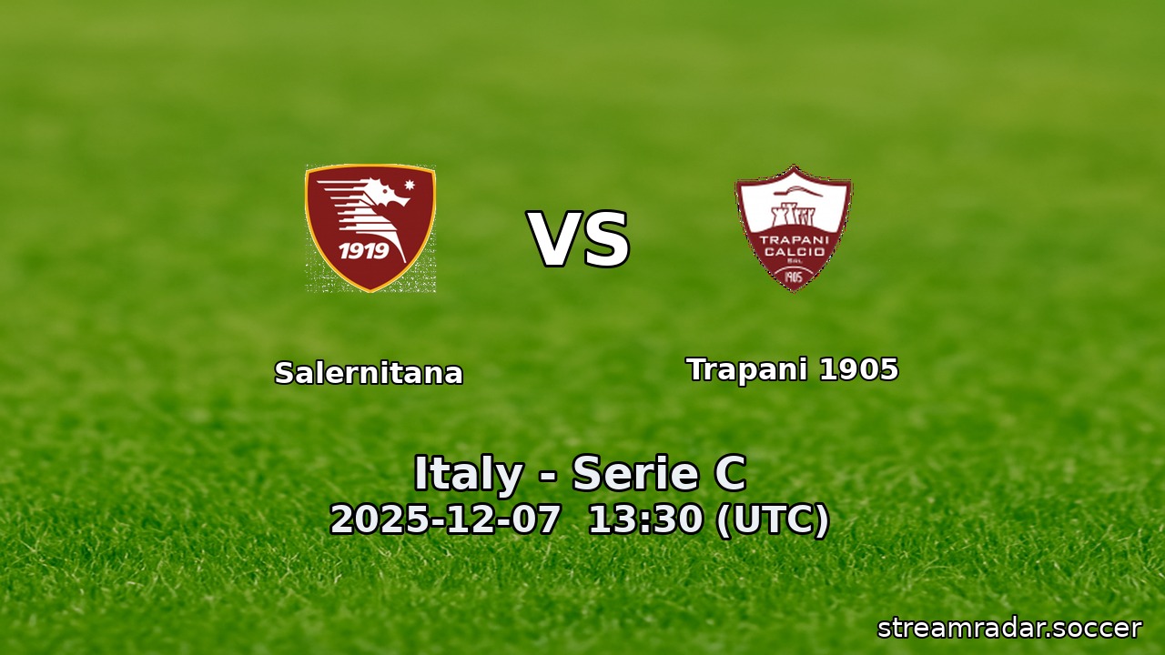 Salernitana vs Trapani 1905