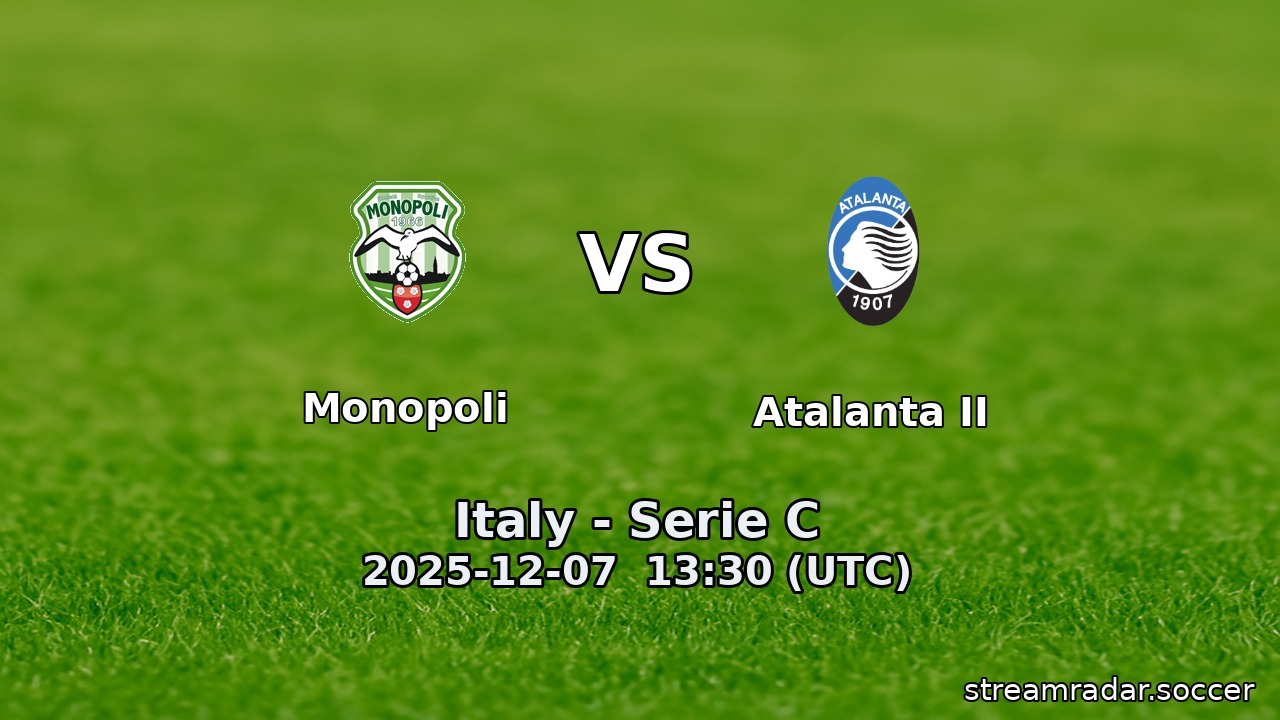Monopoli vs Atalanta II
