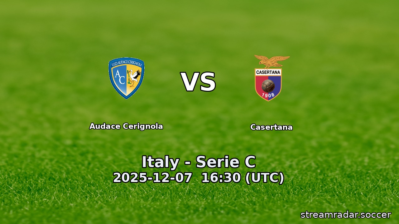 Audace Cerignola vs Casertana