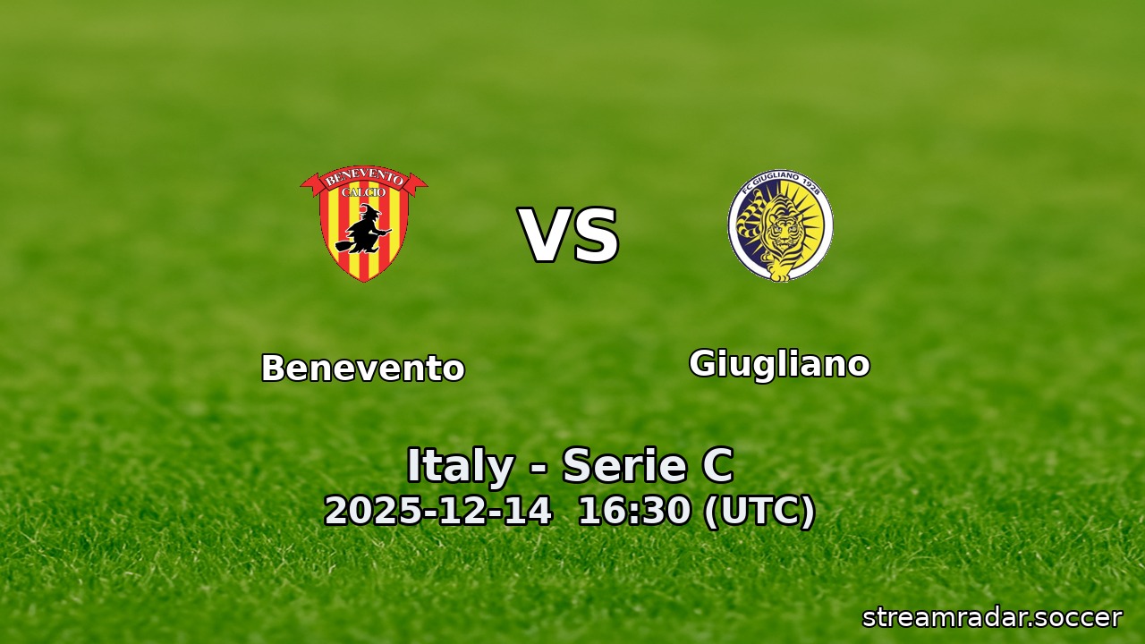 Benevento vs Giugliano
