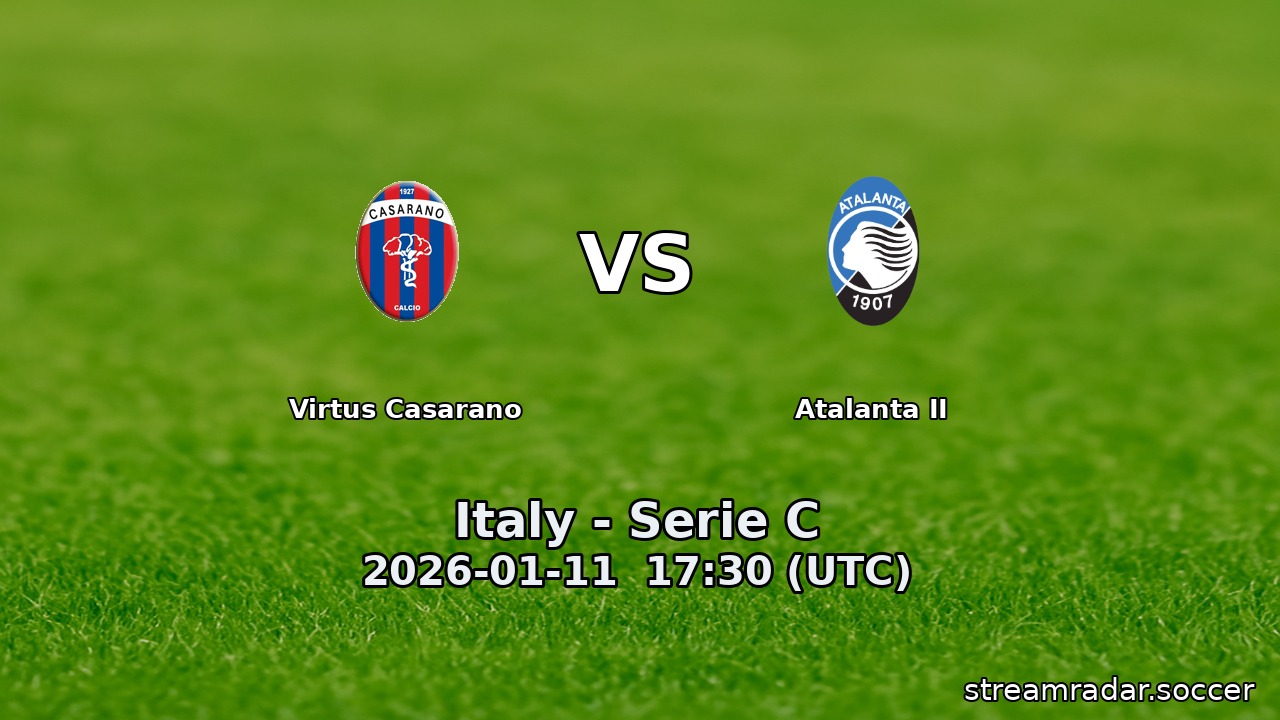 Virtus Casarano vs Atalanta II