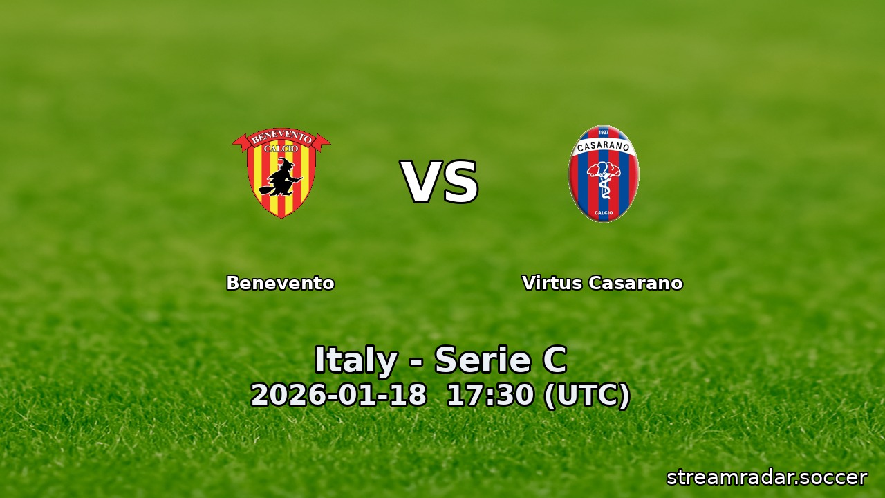 Benevento vs Virtus Casarano