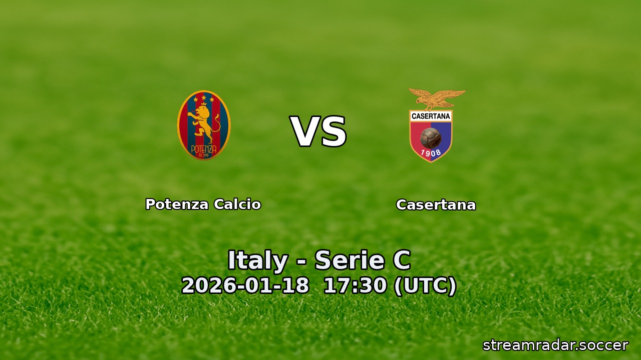 Potenza Calcio vs Casertana