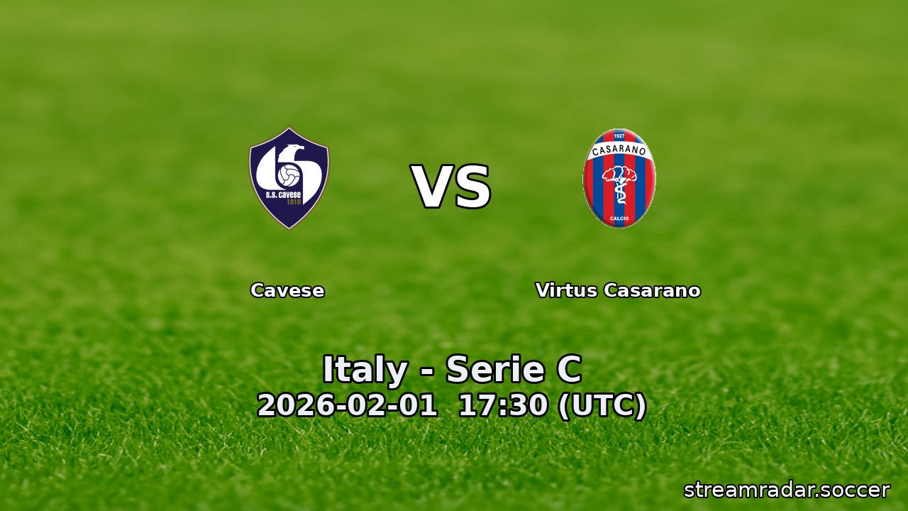 Cavese vs Virtus Casarano