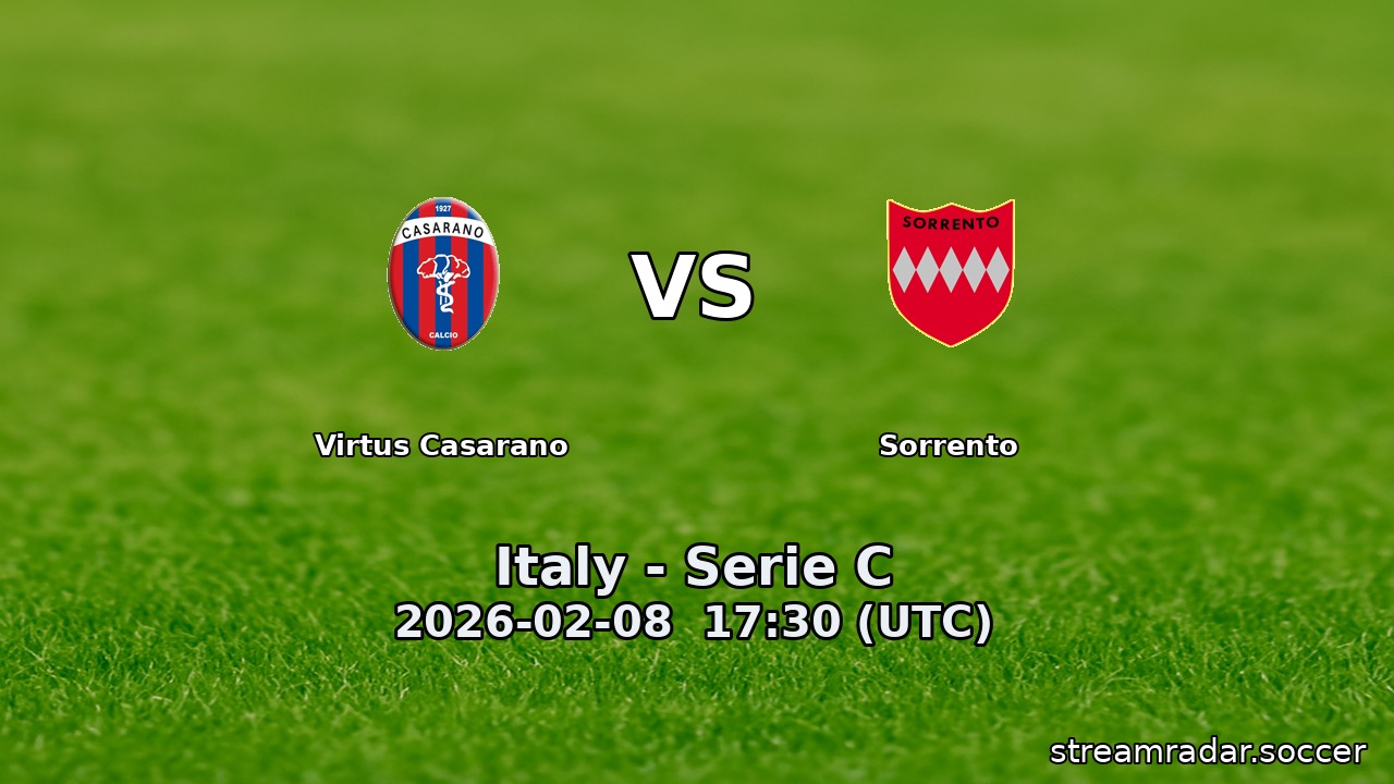 Virtus Casarano vs Sorrento