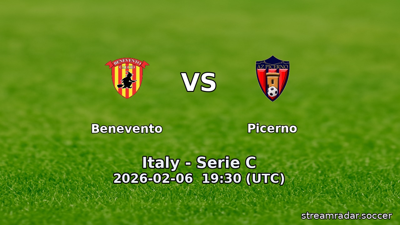 Benevento vs Picerno