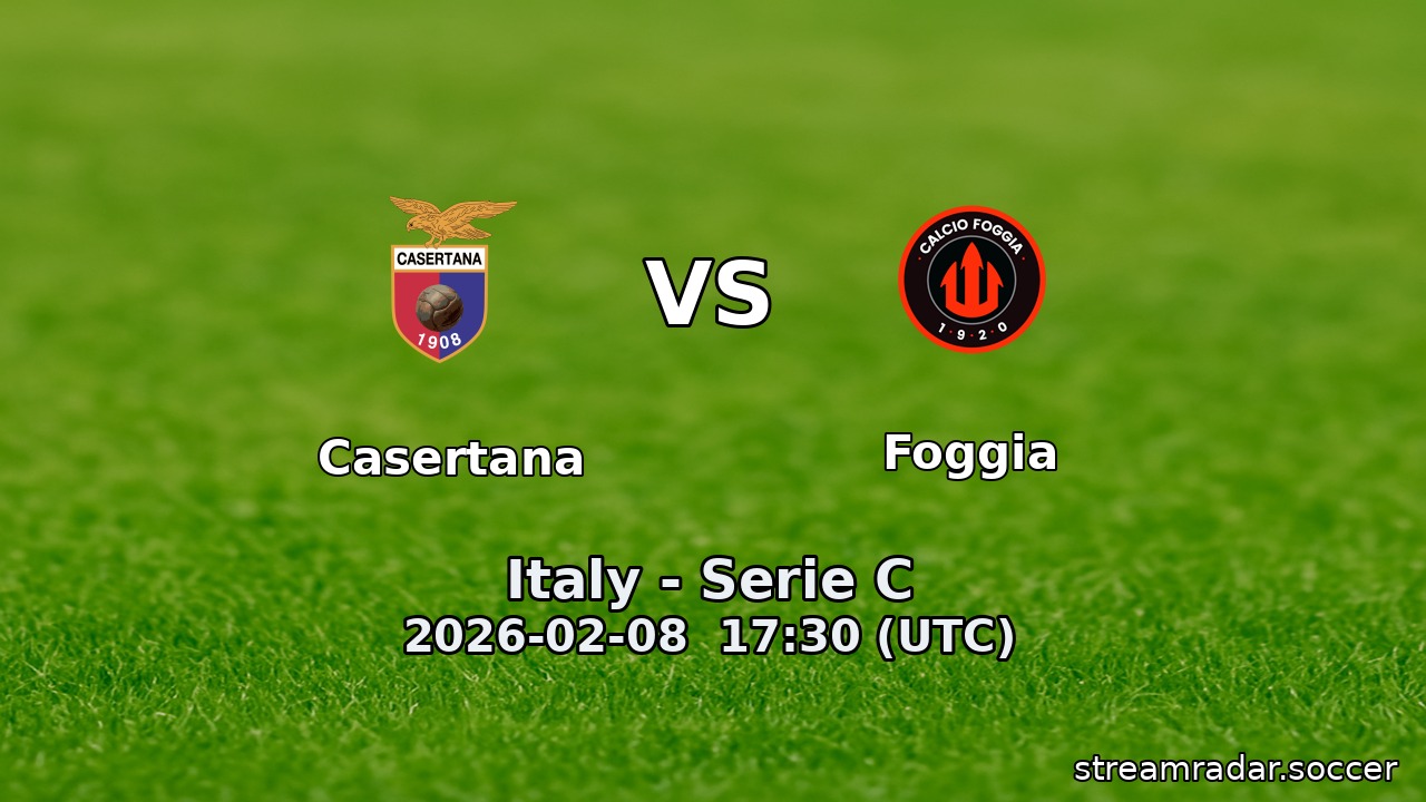 Casertana vs Foggia