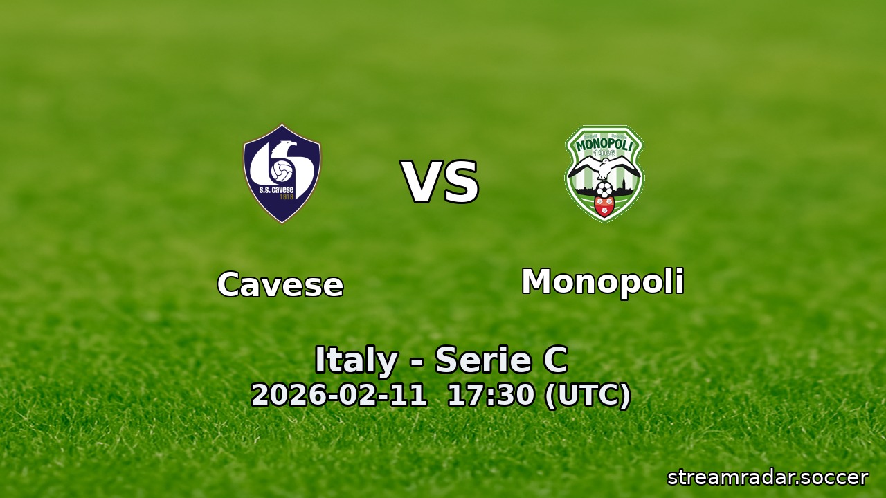 Cavese vs Monopoli