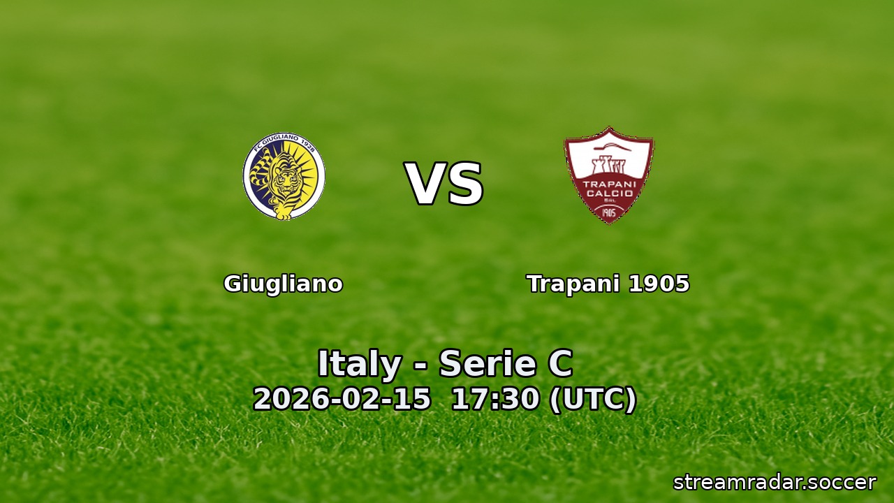 Giugliano vs Trapani 1905