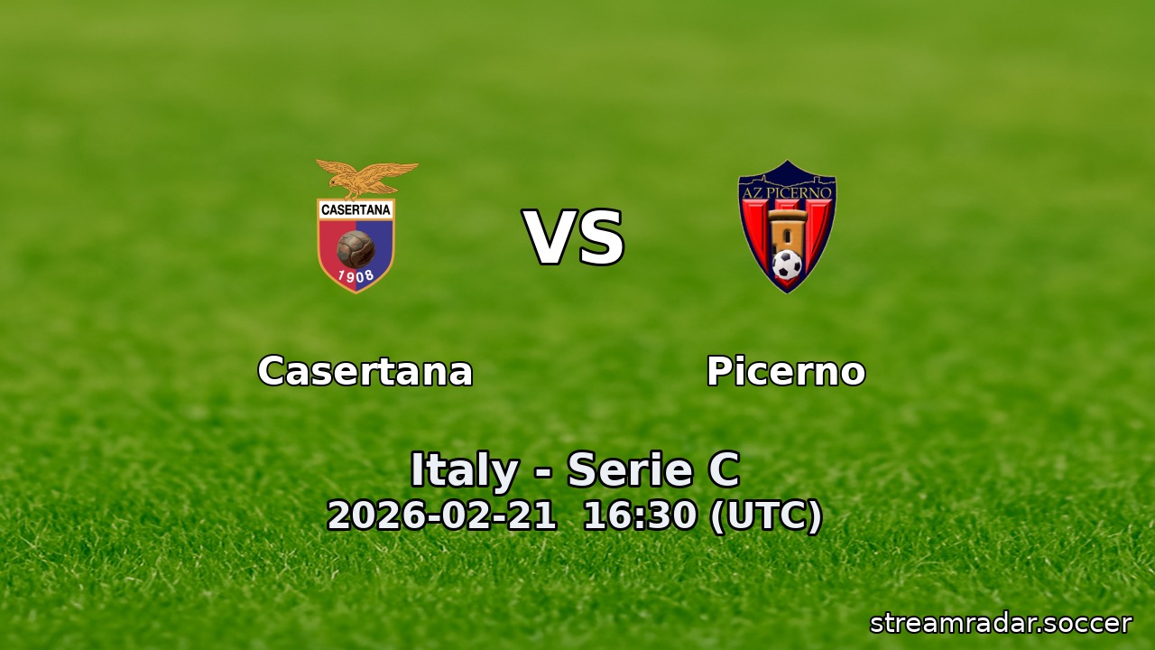 Casertana vs Picerno