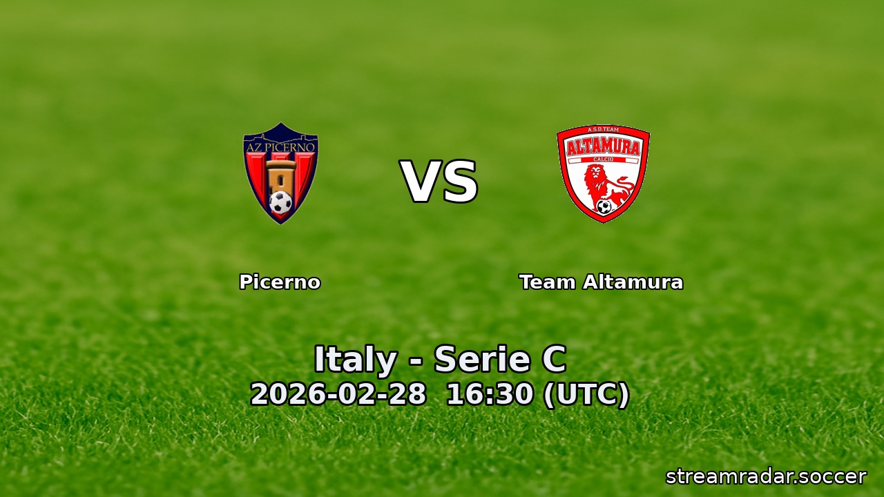 Picerno vs Team Altamura