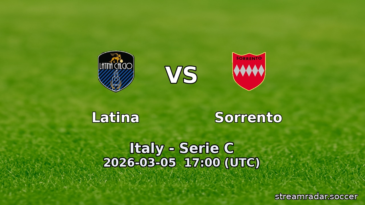 Latina vs Sorrento