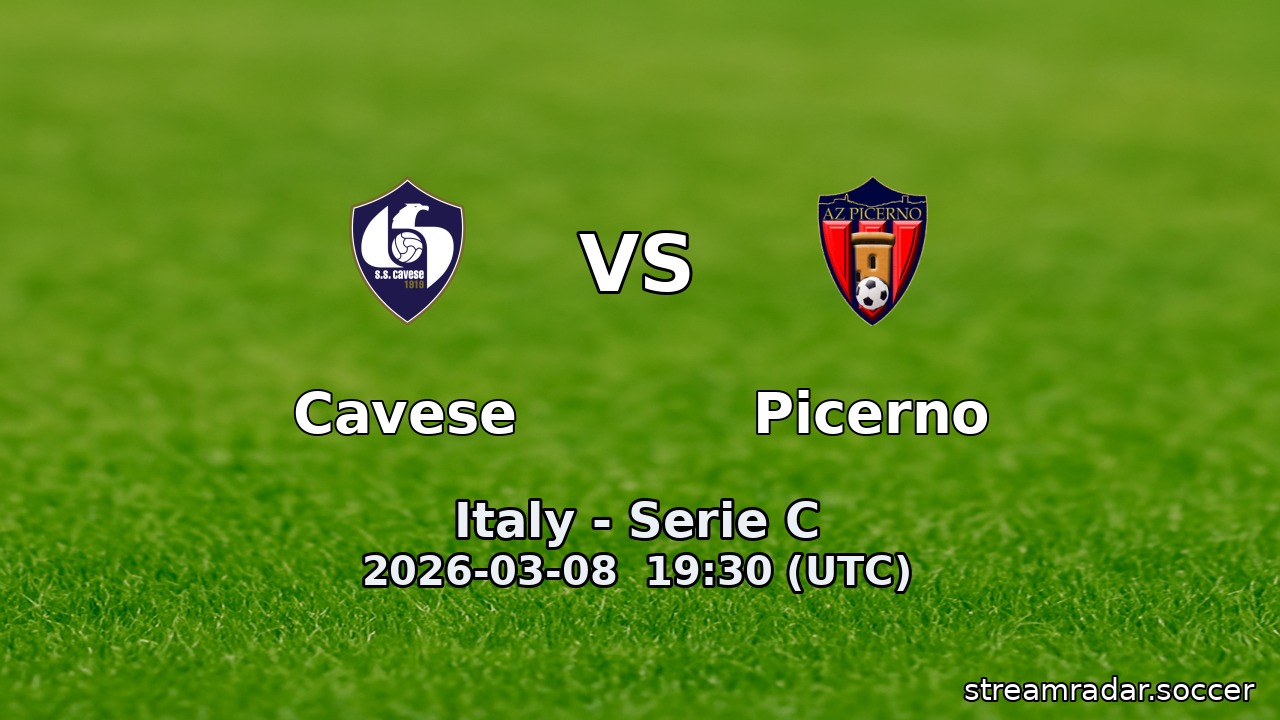 Cavese vs Picerno
