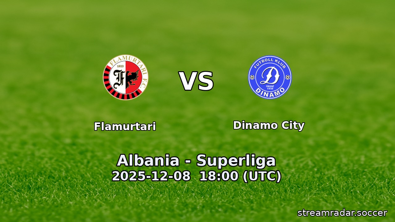 Flamurtari vs Dinamo City