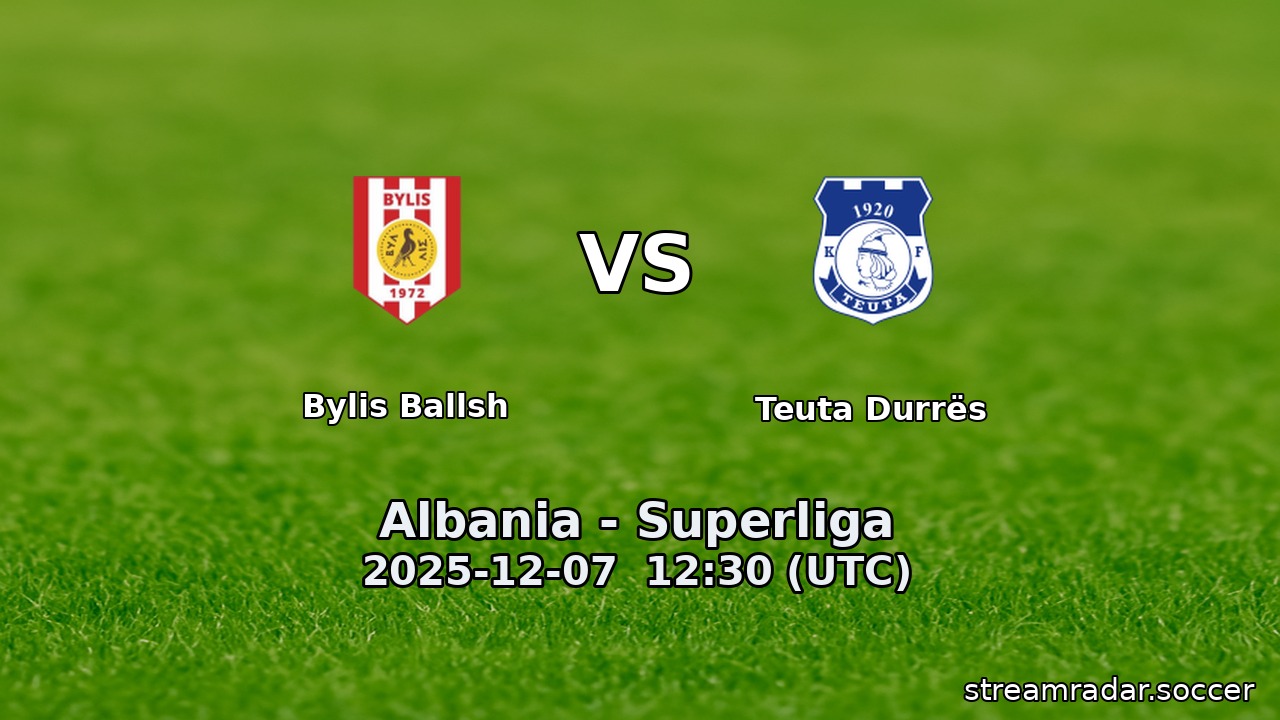 Bylis Ballsh vs Teuta Durrës