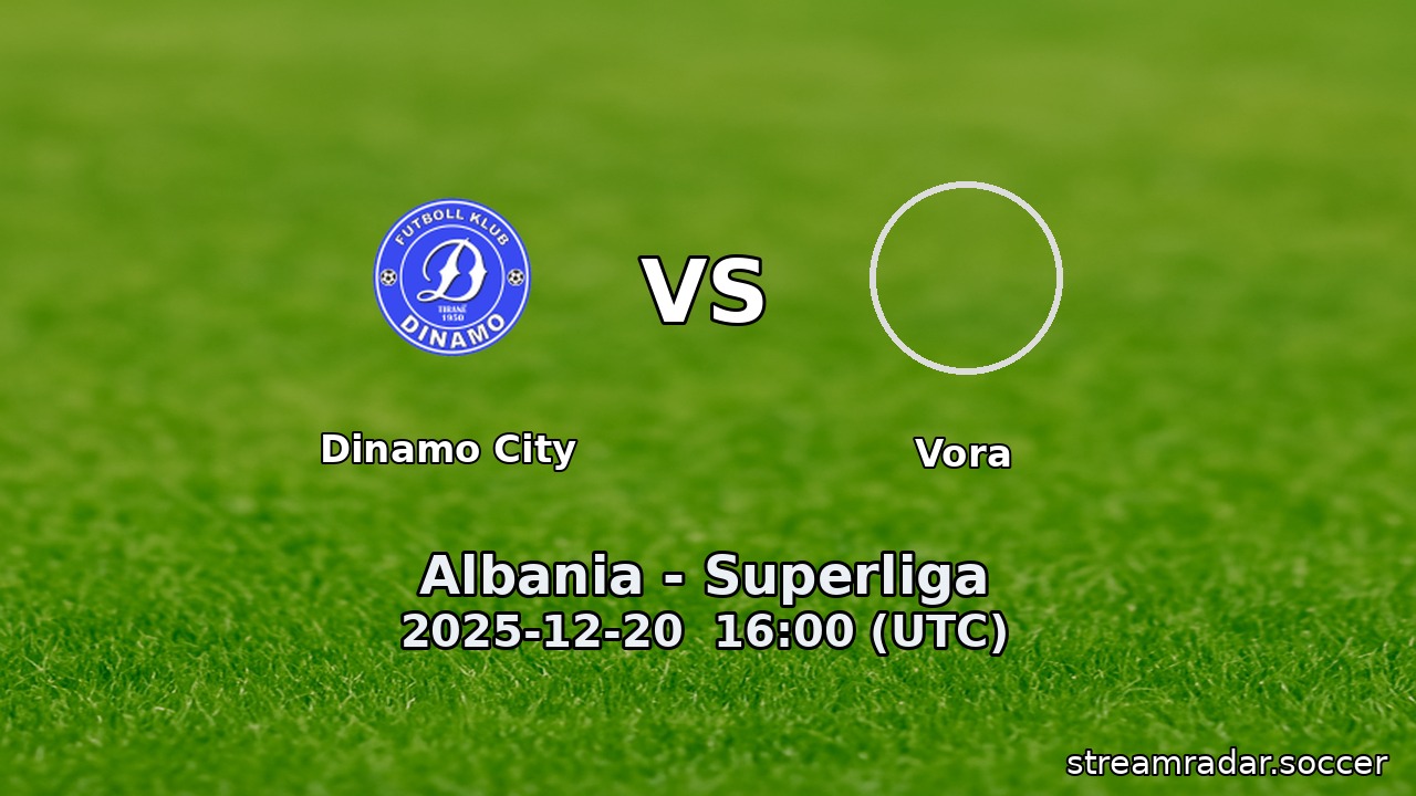 Dinamo City vs Vora
