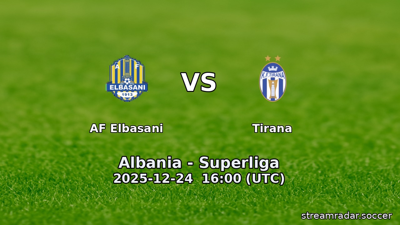 AF Elbasani vs Tirana