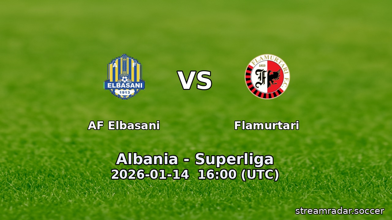 AF Elbasani vs Flamurtari