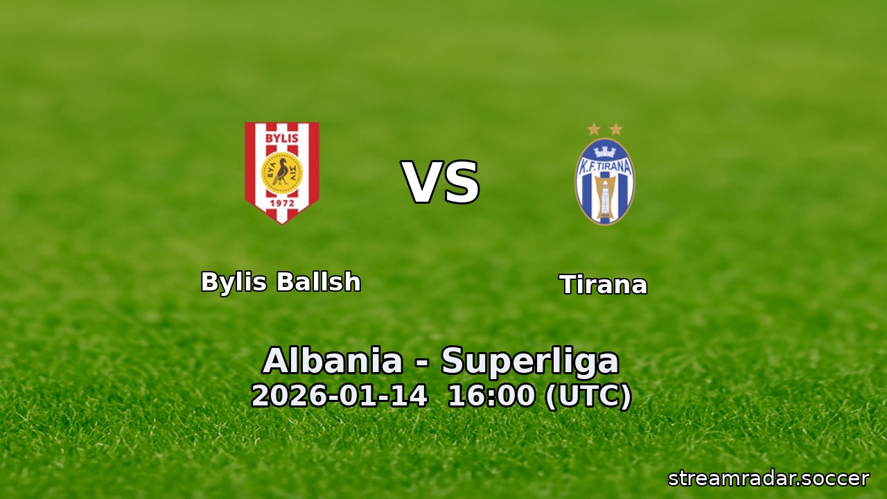 Bylis Ballsh vs Tirana