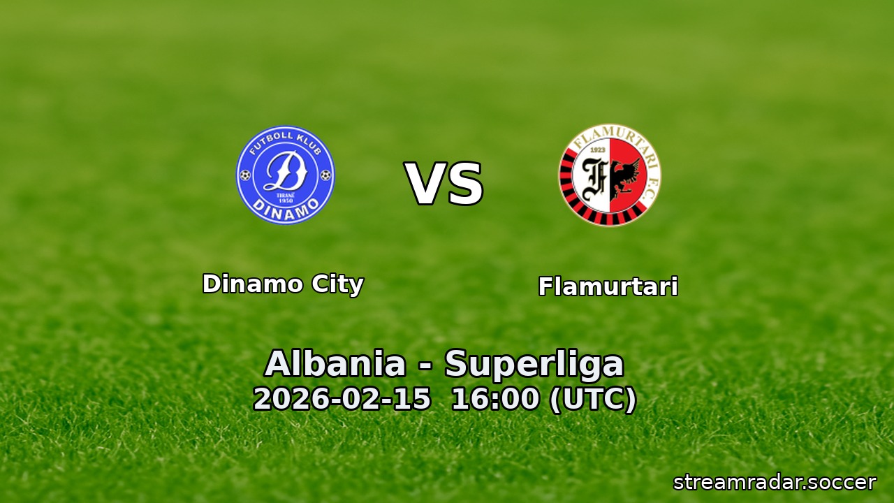 Dinamo City vs Flamurtari