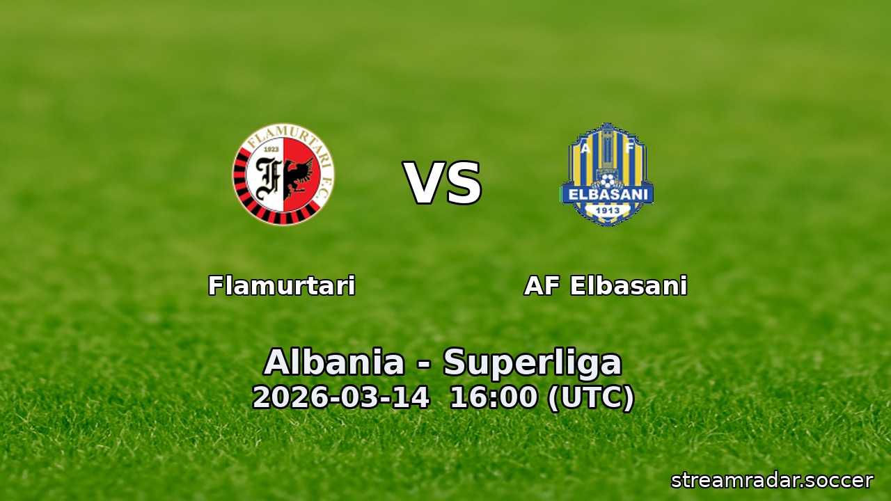 Flamurtari vs AF Elbasani