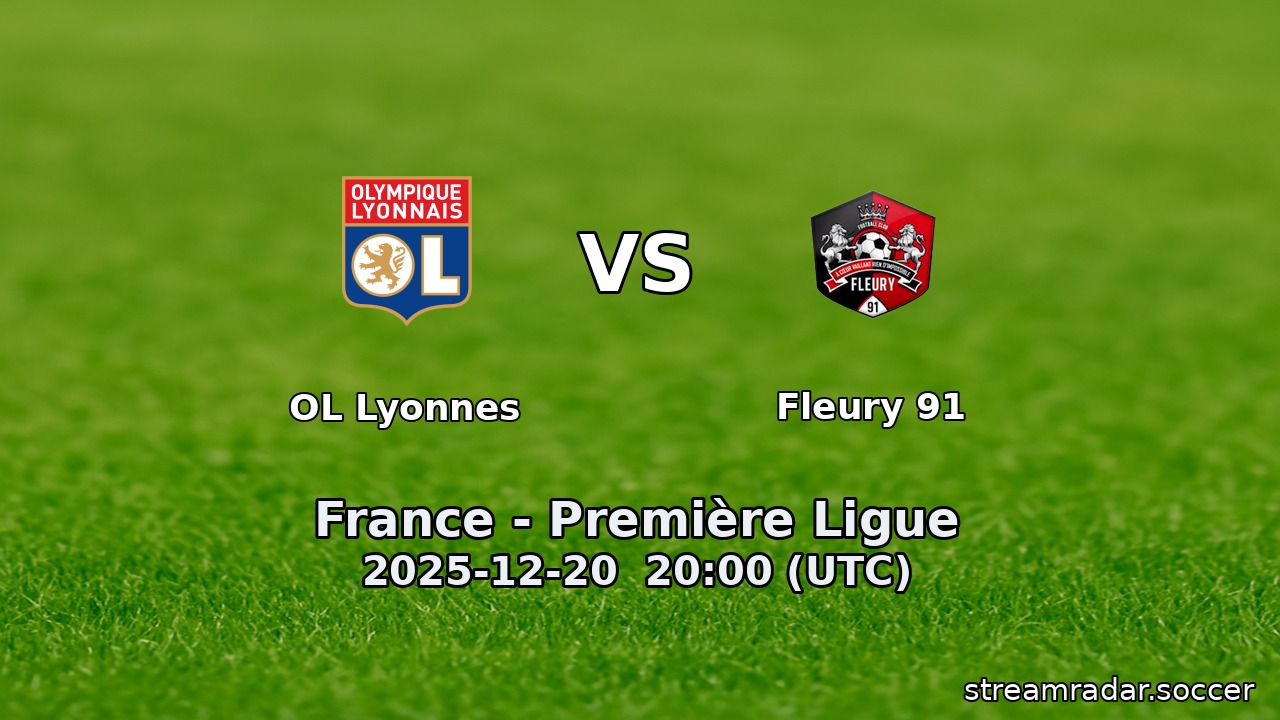OL Lyonnes vs Fleury 91