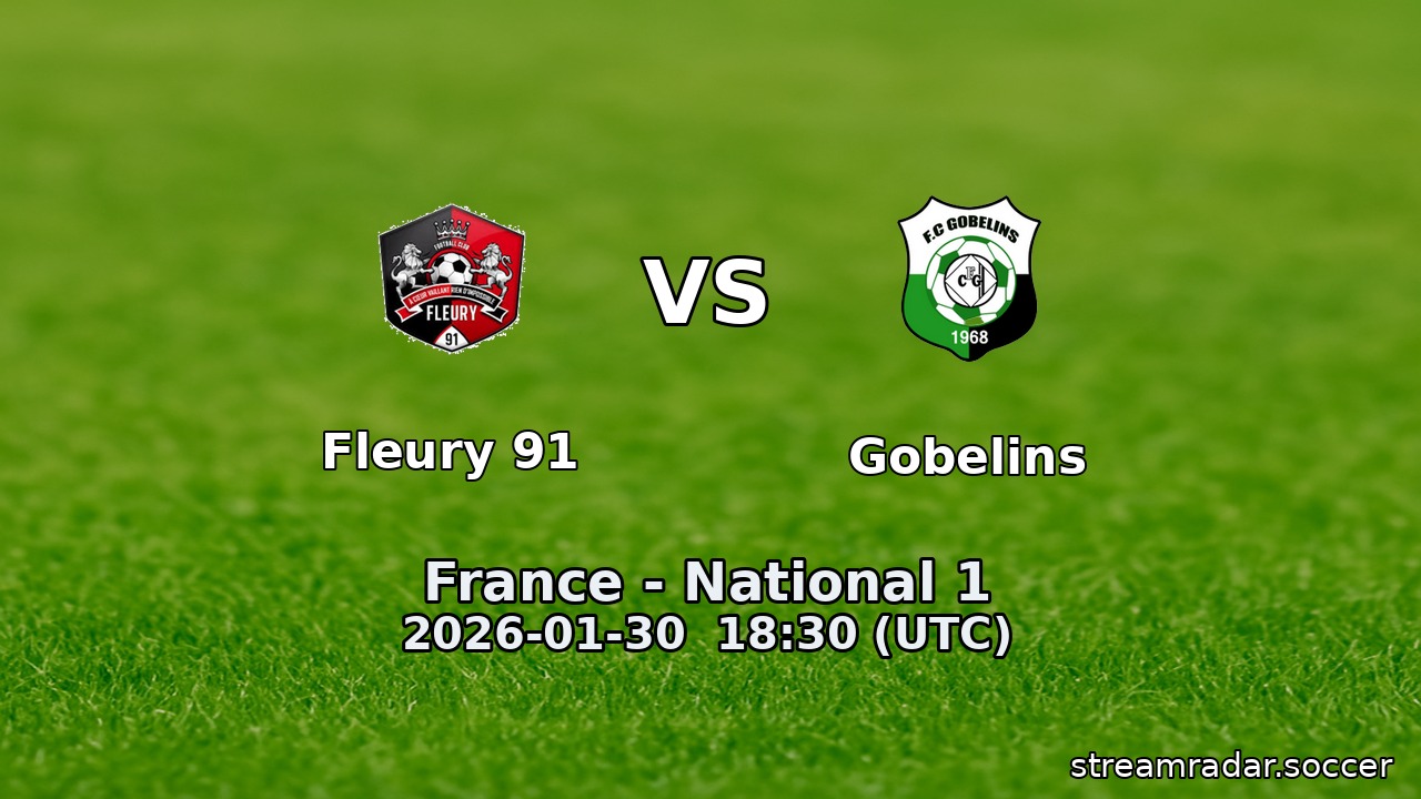 Fleury 91 vs Gobelins