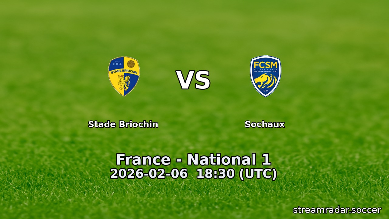 Stade Briochin vs Sochaux